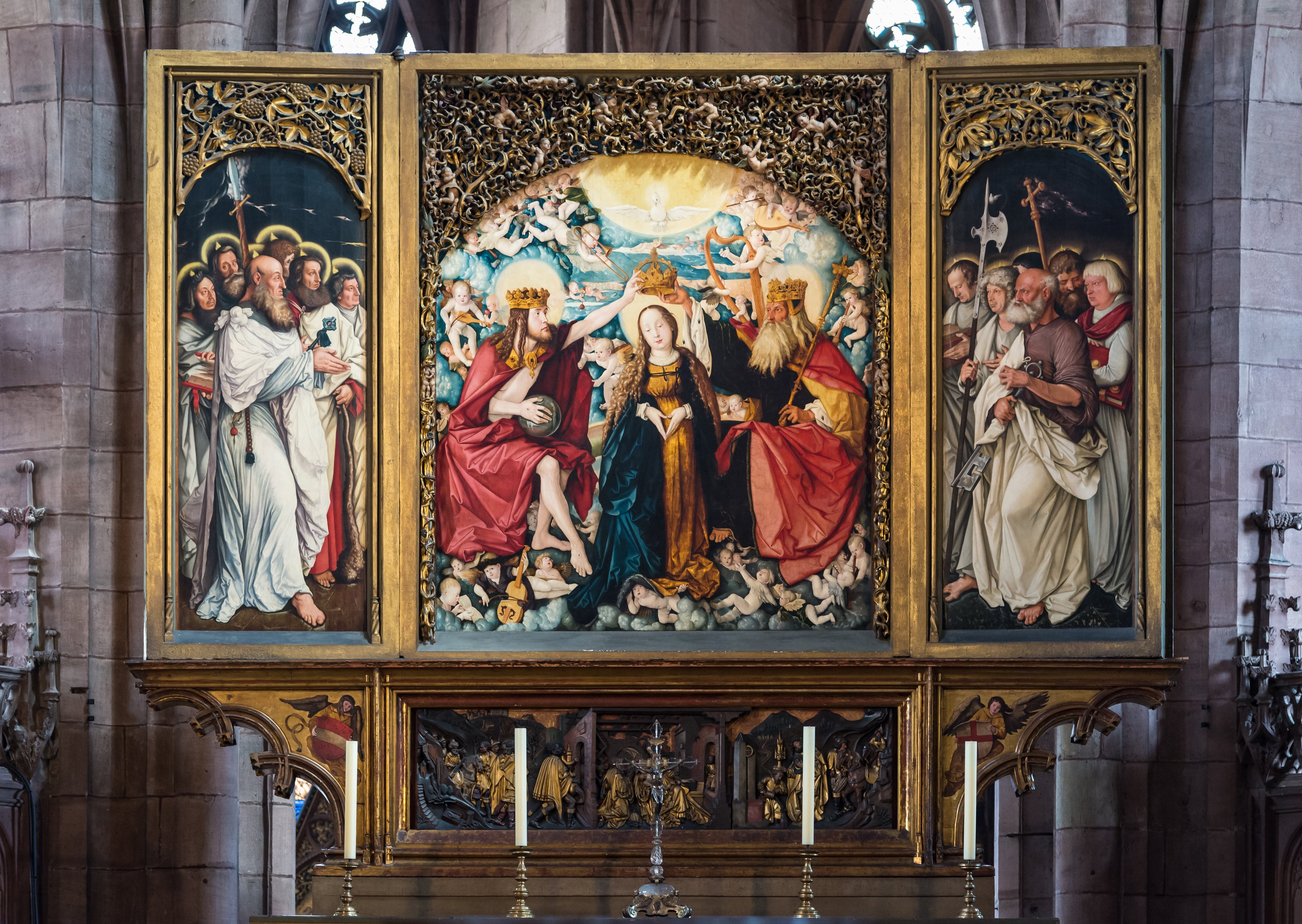 Maître Autel de la Cathédrale Notre-Dame de Fribourg - Hans Baldung Grien - Alpha Reproduction