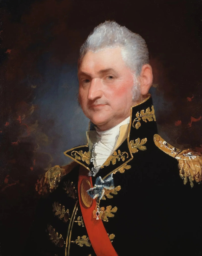 Major-general Henry Dearborn - Gilbert Stuart