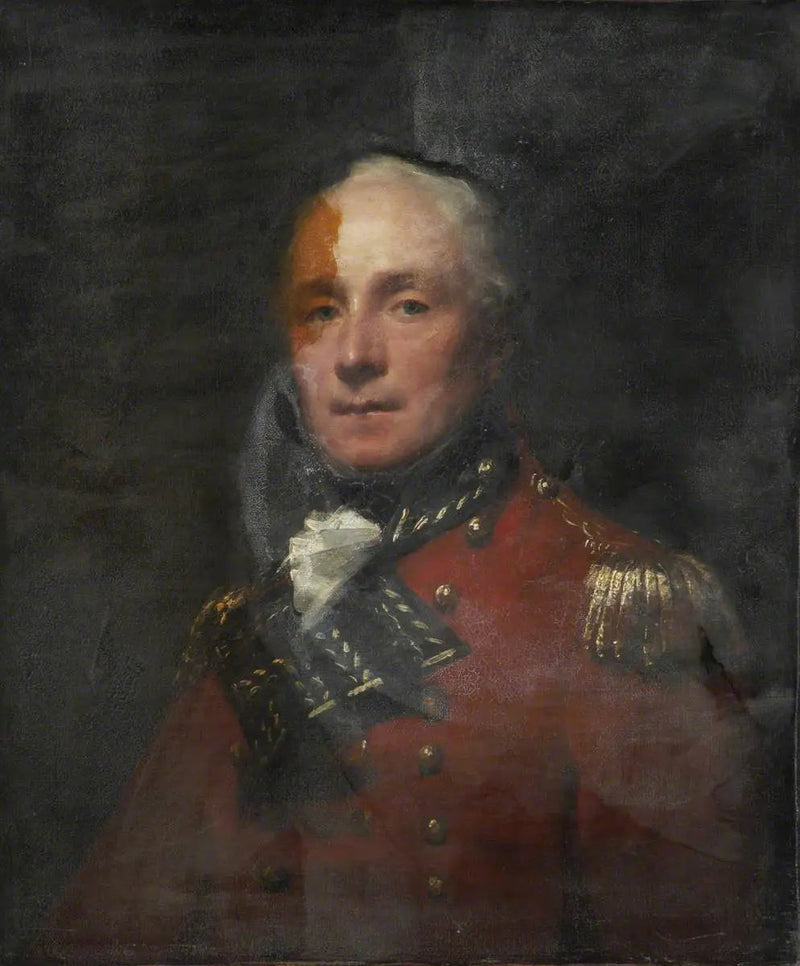 Major William Cunningham, Infantaria Europeia de Madras - Henry Raeburn