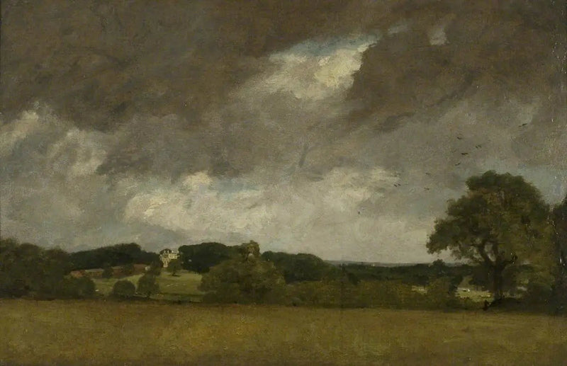 Malvern Hall visto do sudoeste - John Constable