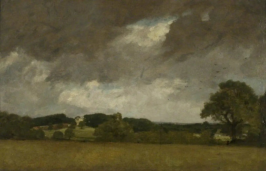 Malvern Hall visto do sudoeste - John Constable