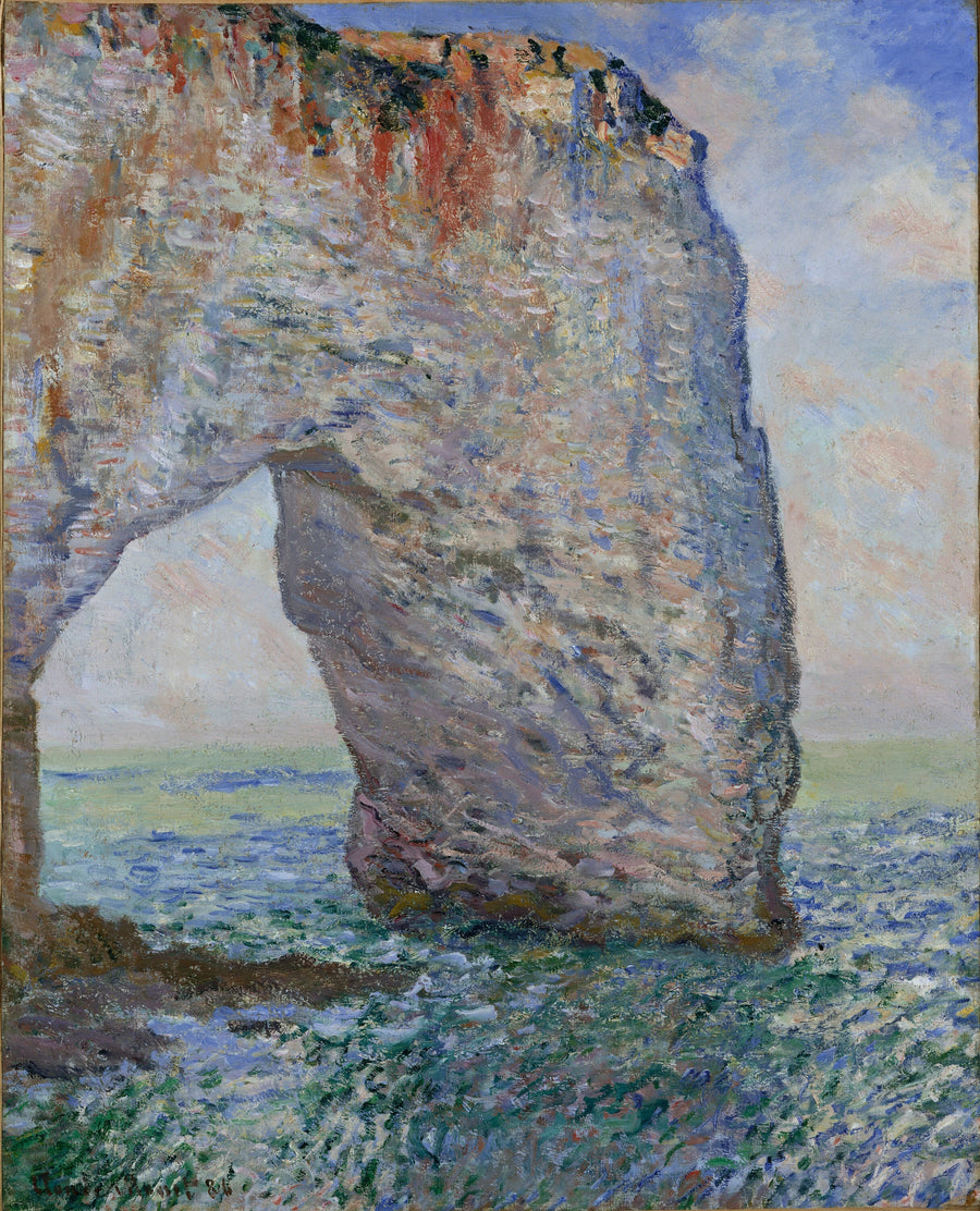 La Manneporte perto de Étretat W1052 - Claude Monet
