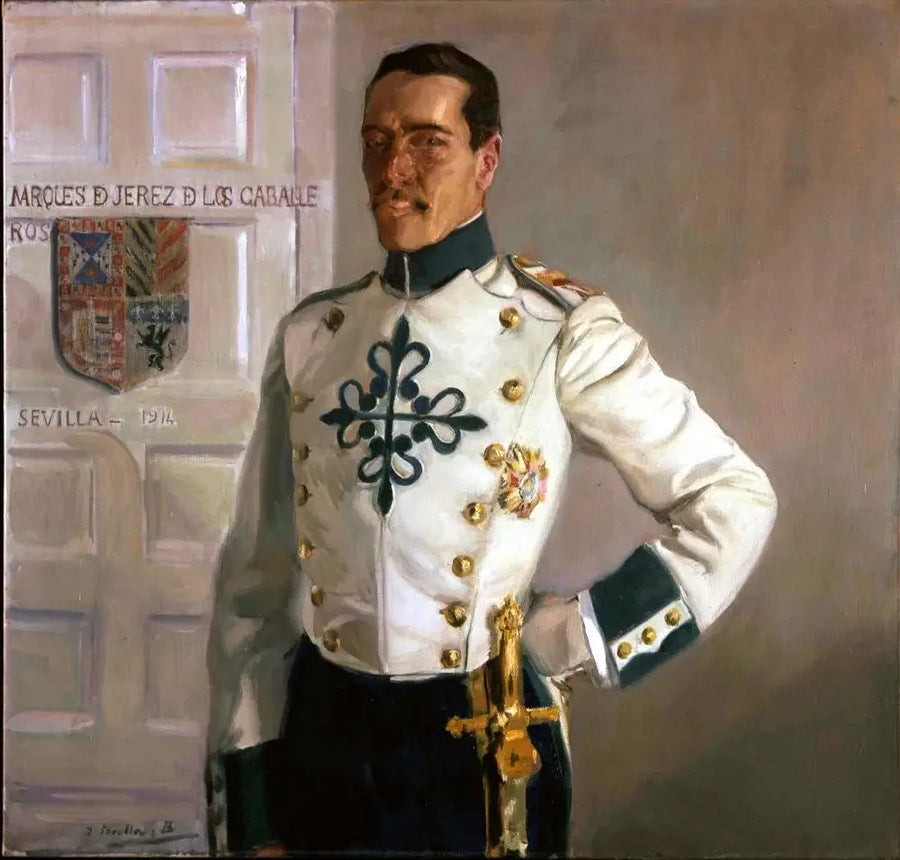 Manuel Pérez de Guzmán e Boza Liaño Aubarede, marquês de Jerez de los Caballeros - Joaquín Sorolla