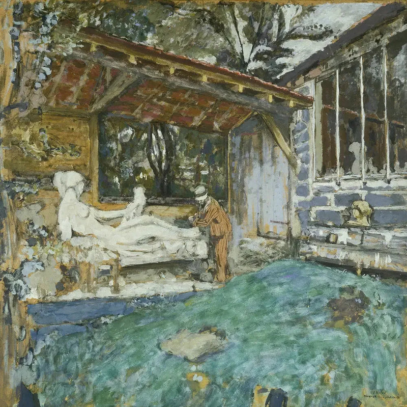 Maquete para um retrato de Maillol - Édouard Vuillard
