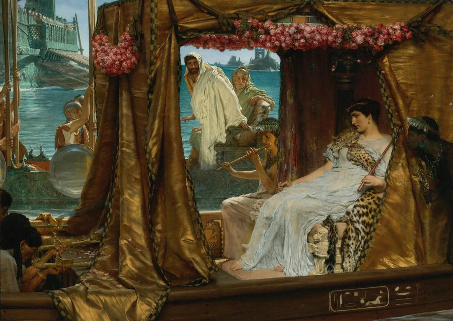 Marc Antoine e Cleópatra - Lawrence Alma-Tadema