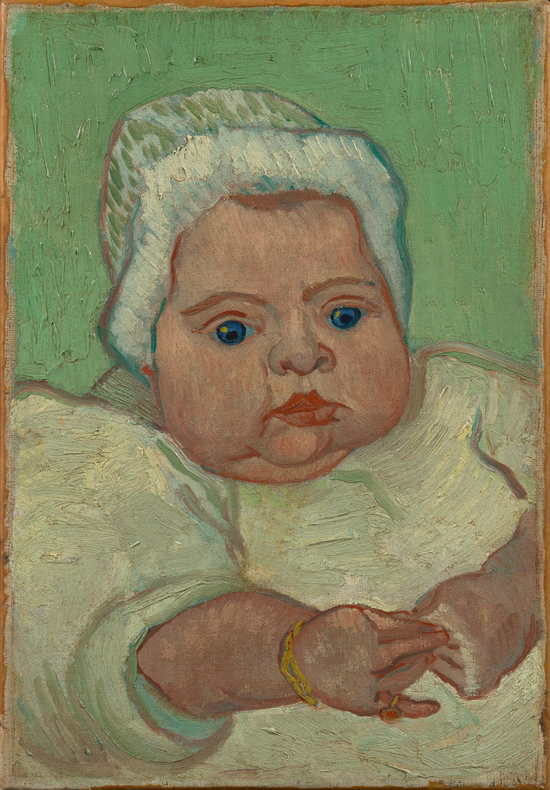 O Bebê Marcelle Roulin. - Vincent van Gogh