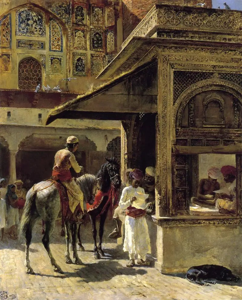 comerciantes hindus - Edwin Lord Weeks
