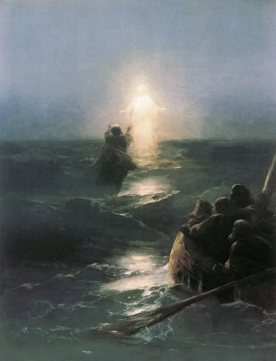 Caminhar sobre a água - Ivan Aïvazovski