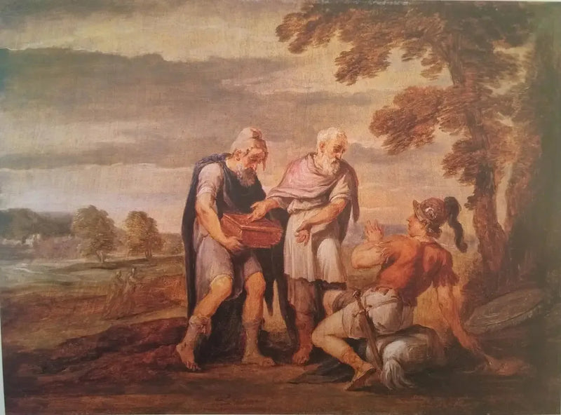 Marcus Curius Dentatus - David Teniers Júnior