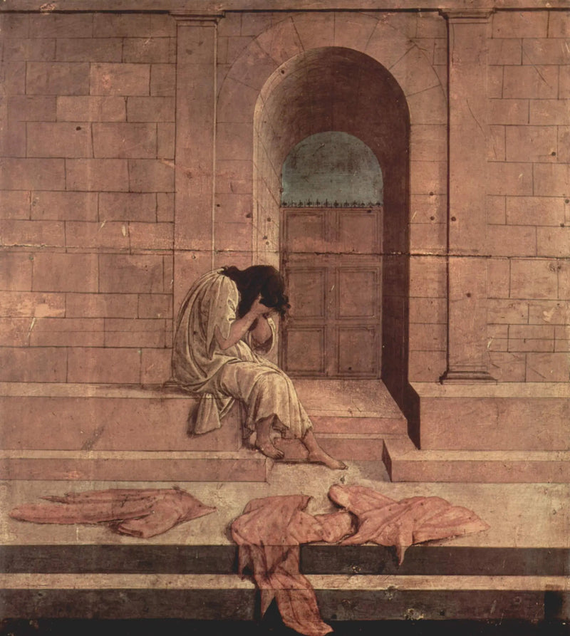 Mardoqueu chorando - Sandro Botticelli