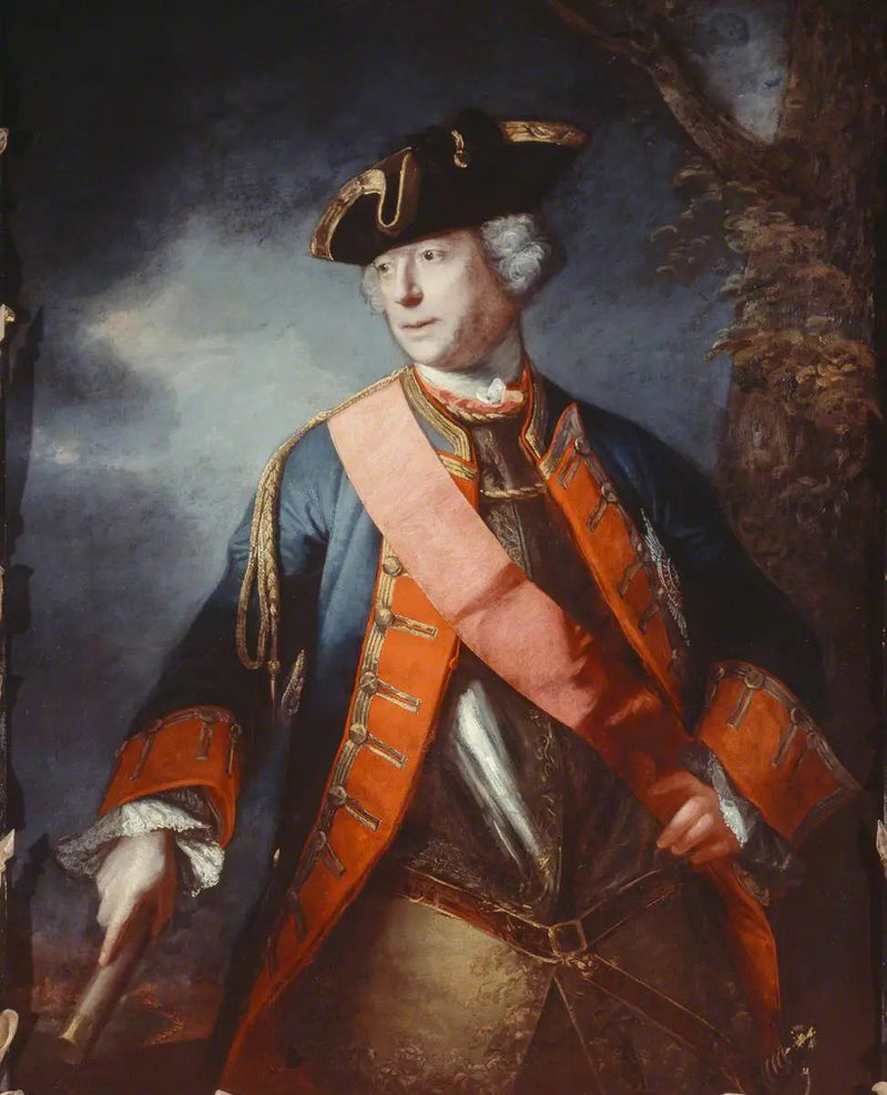 Maréchal Jean Louis Ligonier (mais tarde Lord Ligonier) (1680–1770) - Joshua Reynolds