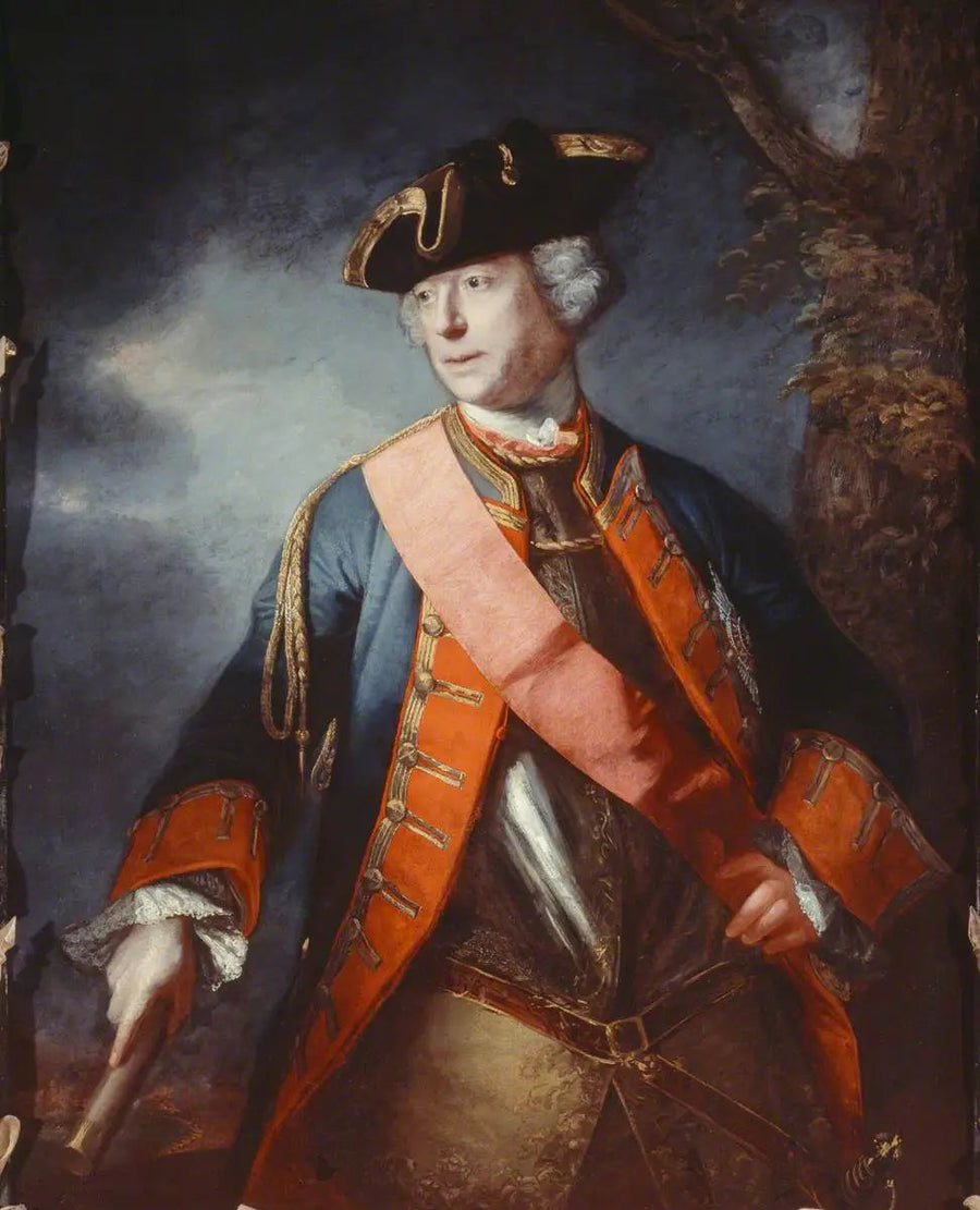 Maréchal Jean Louis Ligonier (mais tarde Lord Ligonier) (1680–1770) - Joshua Reynolds
