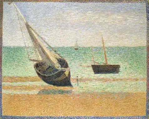 Maré baixa em Grandcamp - Georges Seurat