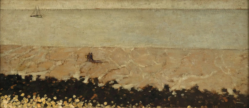 Maré baixa em Villerville - Félix Vallotton