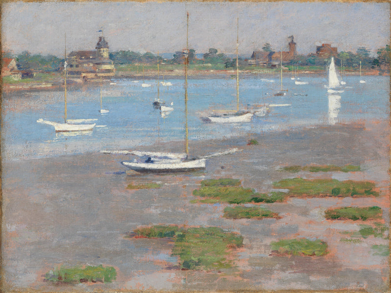 Maré baixa, Clube náutico de Riverside - Theodore Robinson