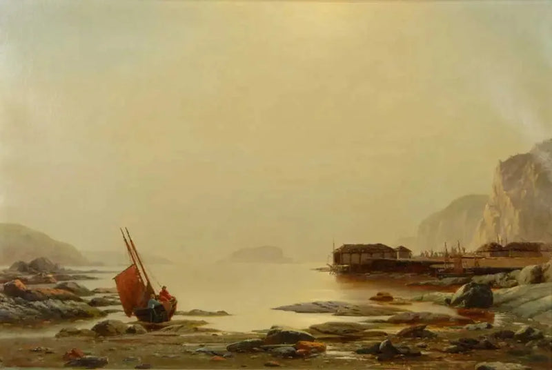 Maré baixa, Labrador - William Bradford