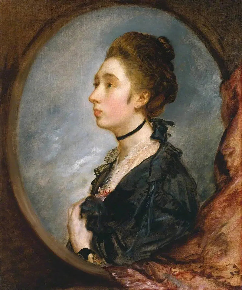 Margaret, a filha do artista - Thomas Gainsborough