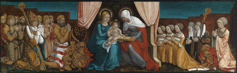 Margrave, mãe e filho - Hans Baldung Grien