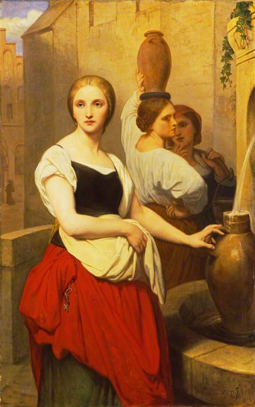 Marguerite na fonte - Ary Scheffer