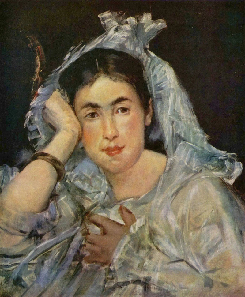  Margarida de Conflans com capuz - Édouard Manet