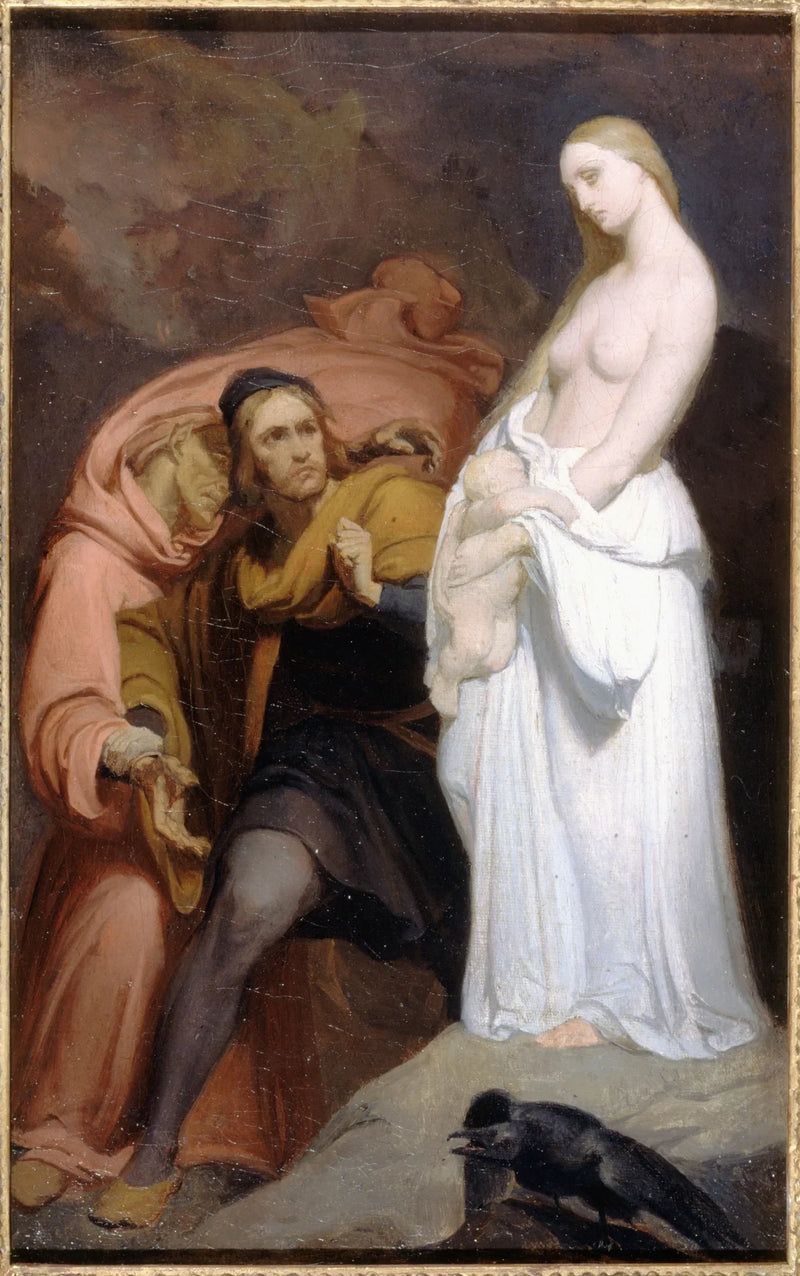 Marguerite locatária filho criança morto - Ary Scheffer