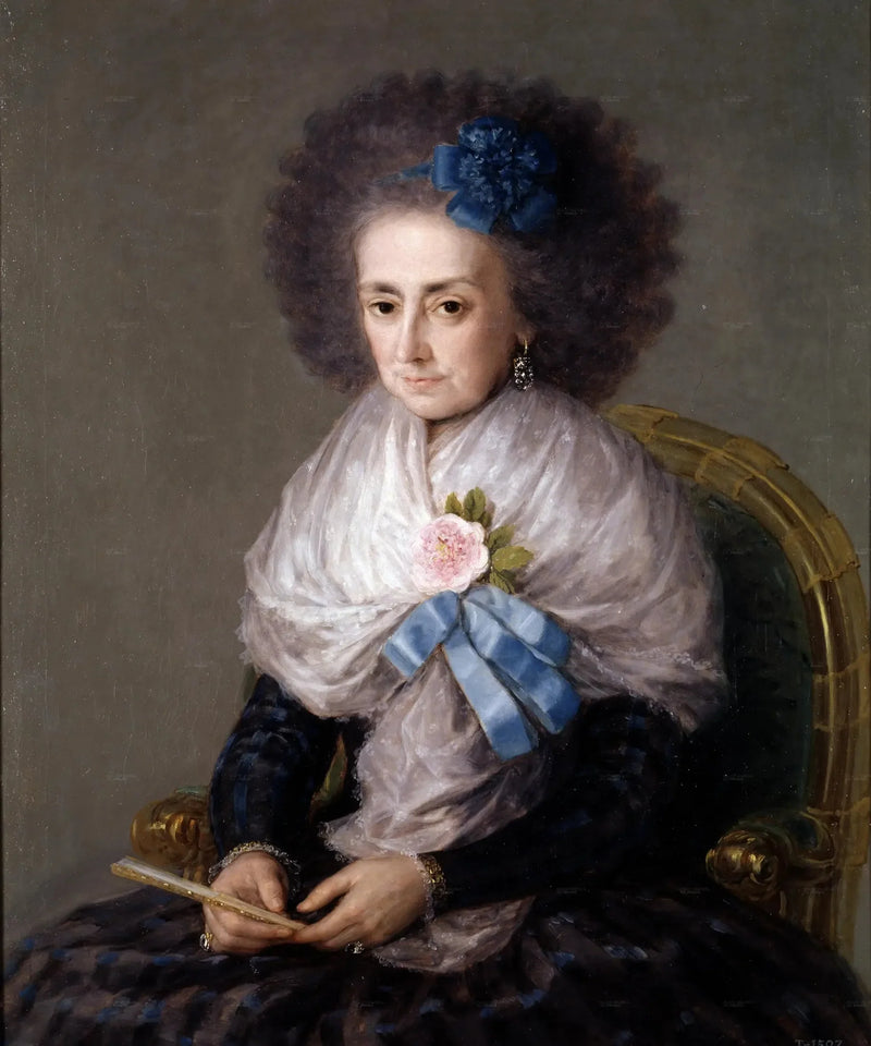 Maria Antonia Gonzaga, marquesa viúva de Villafranca - Francisco de Goya