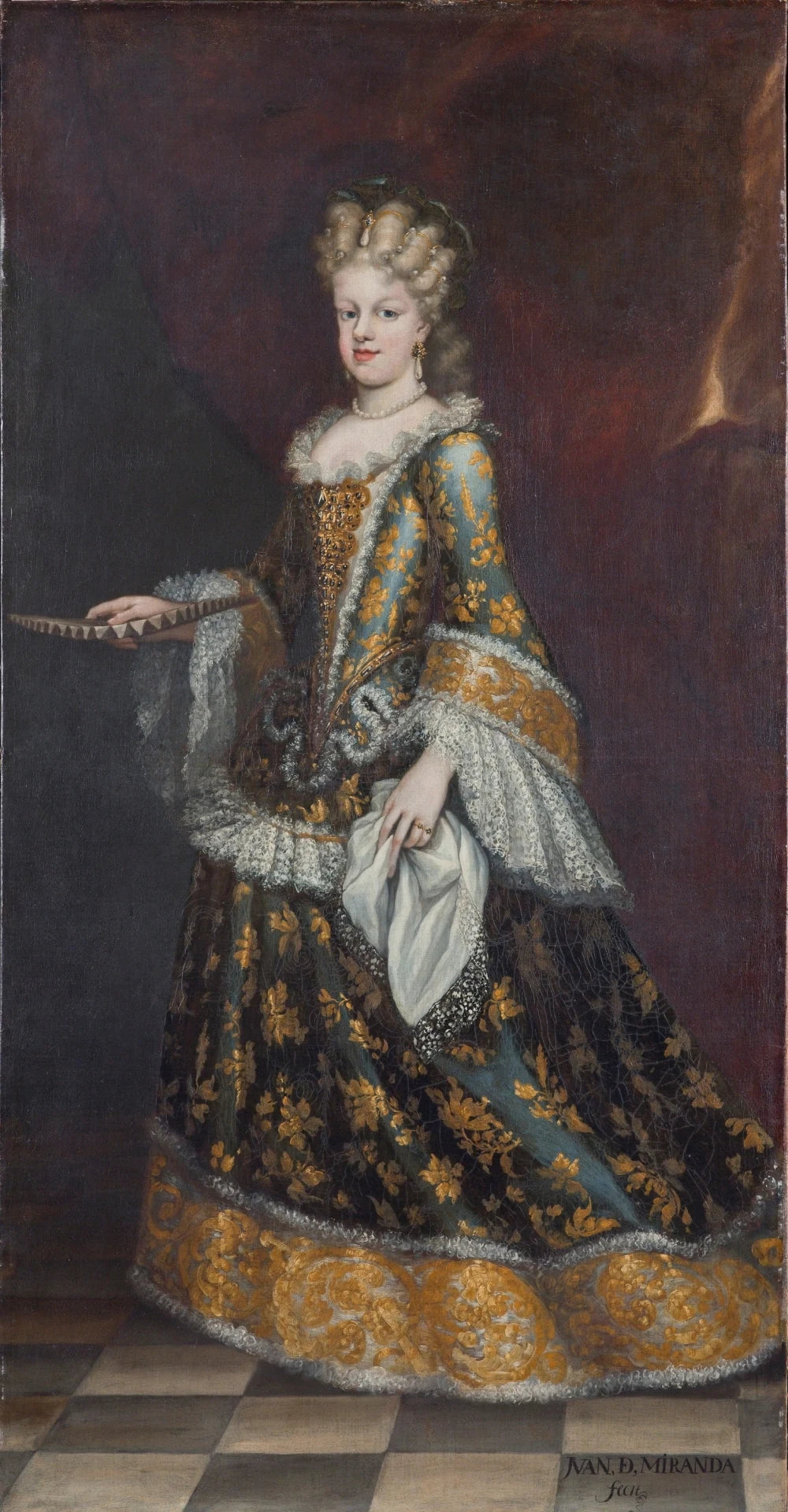 María Luisa Gabriela de Savoie, première épouse de Philippe V - Juan García de Miranda