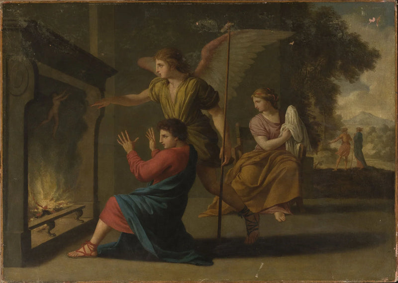 Casamento de Tobias e Sarah - Eustache Le Sueur