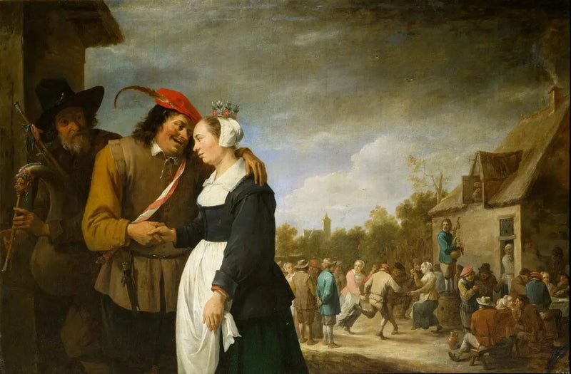 Casamento do Fazendeiro - David Teniers, o Jovem