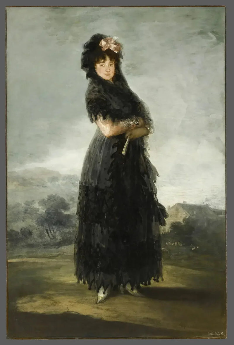 Mariana Waldstein, marquesa de Santa Cruz - Francisco de Goya