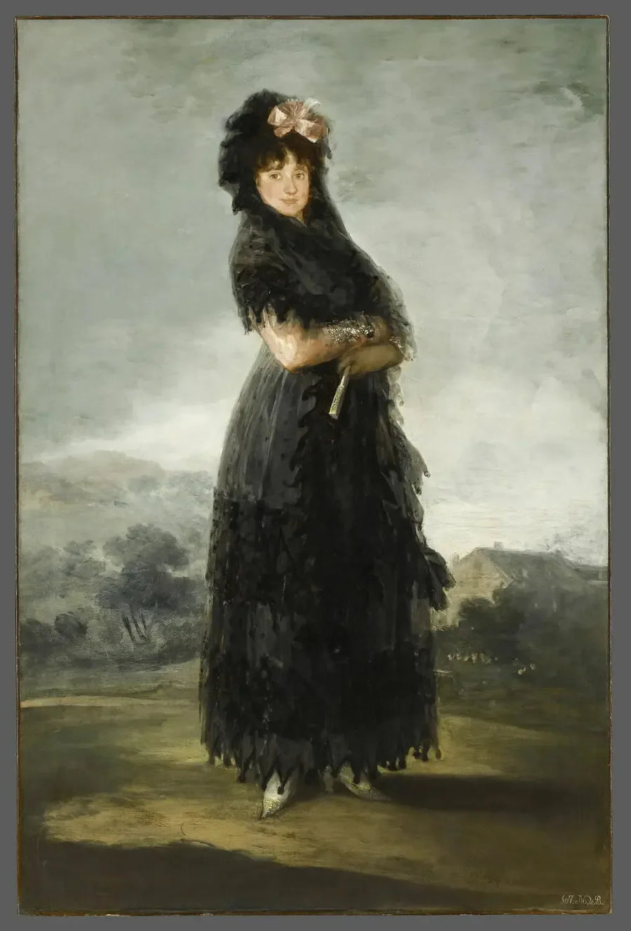 Mariana Waldstein, marquesa de Santa Cruz - Francisco de Goya