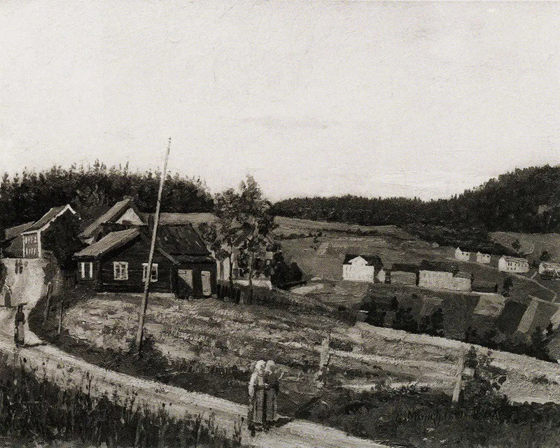 Maridalsveien em Nydalen - Edvard Munch