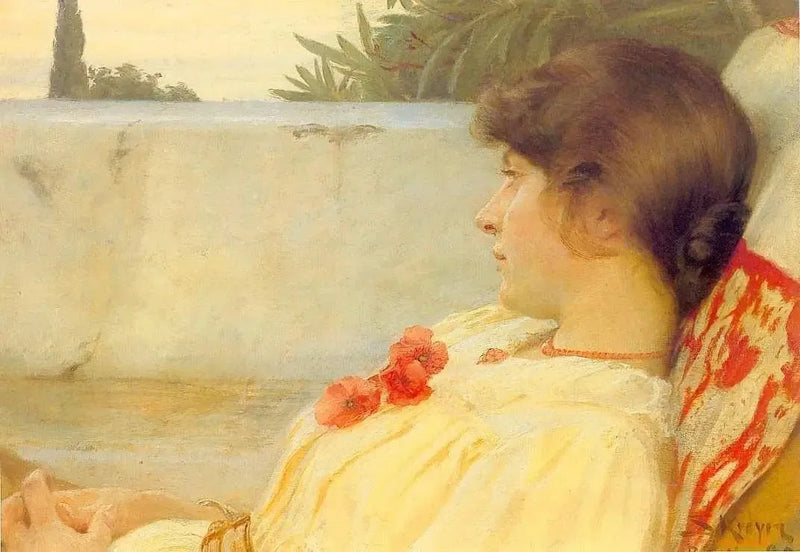 Maria em Ravello - Peder Severin Krøyer