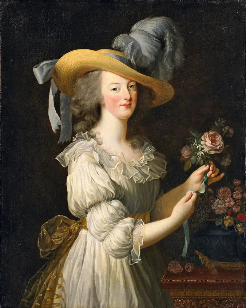 Maria Antonieta na saia - Élisabeth Vigée Le Brun