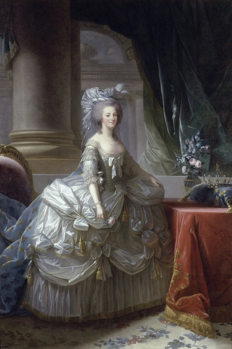 Marie-Antoinette, rainha da França (1755-1793) - Élisabeth Vigée Le Brun