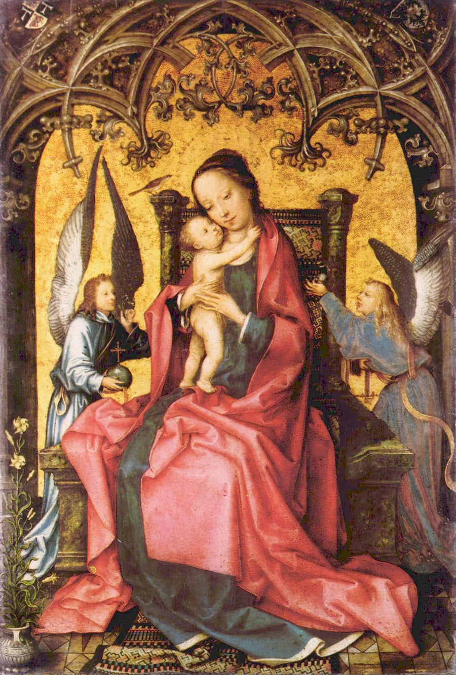 Maria com a criança - Hans Holbein, o Velho
