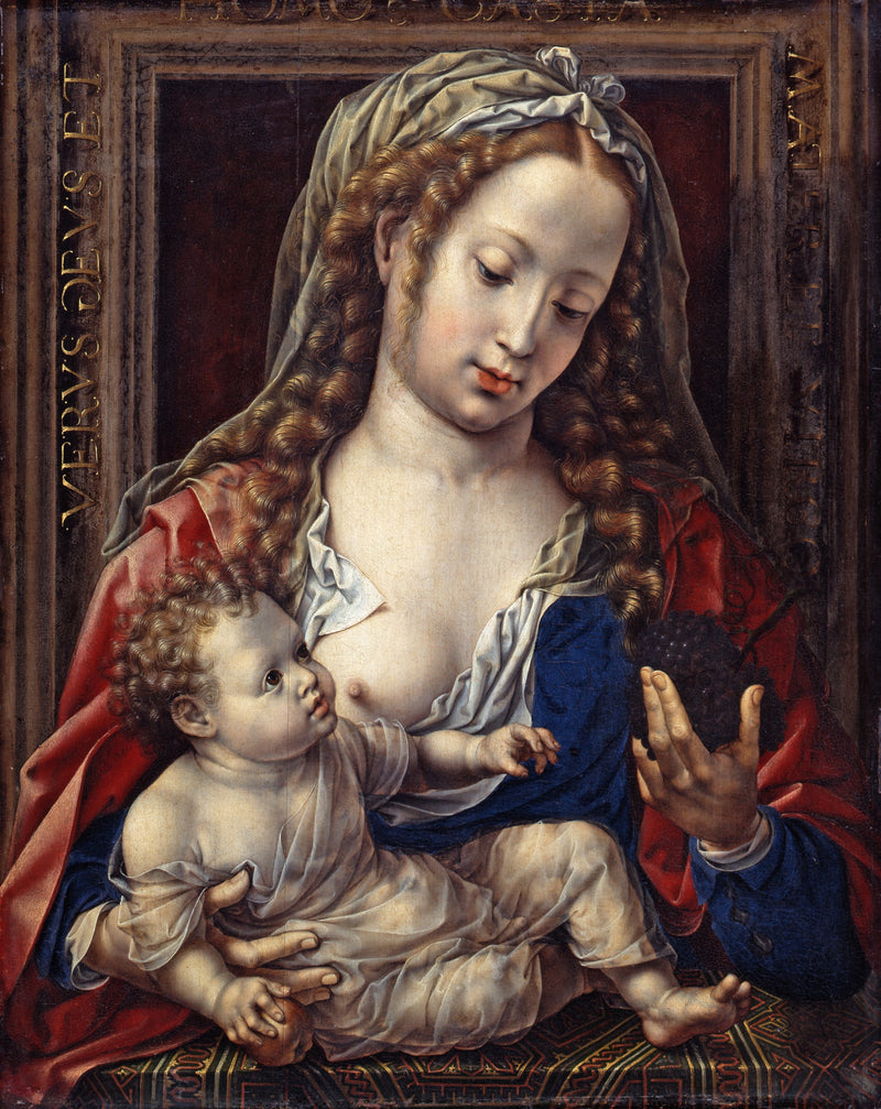 Maria com o Menino Jesus - Jan Gossaert