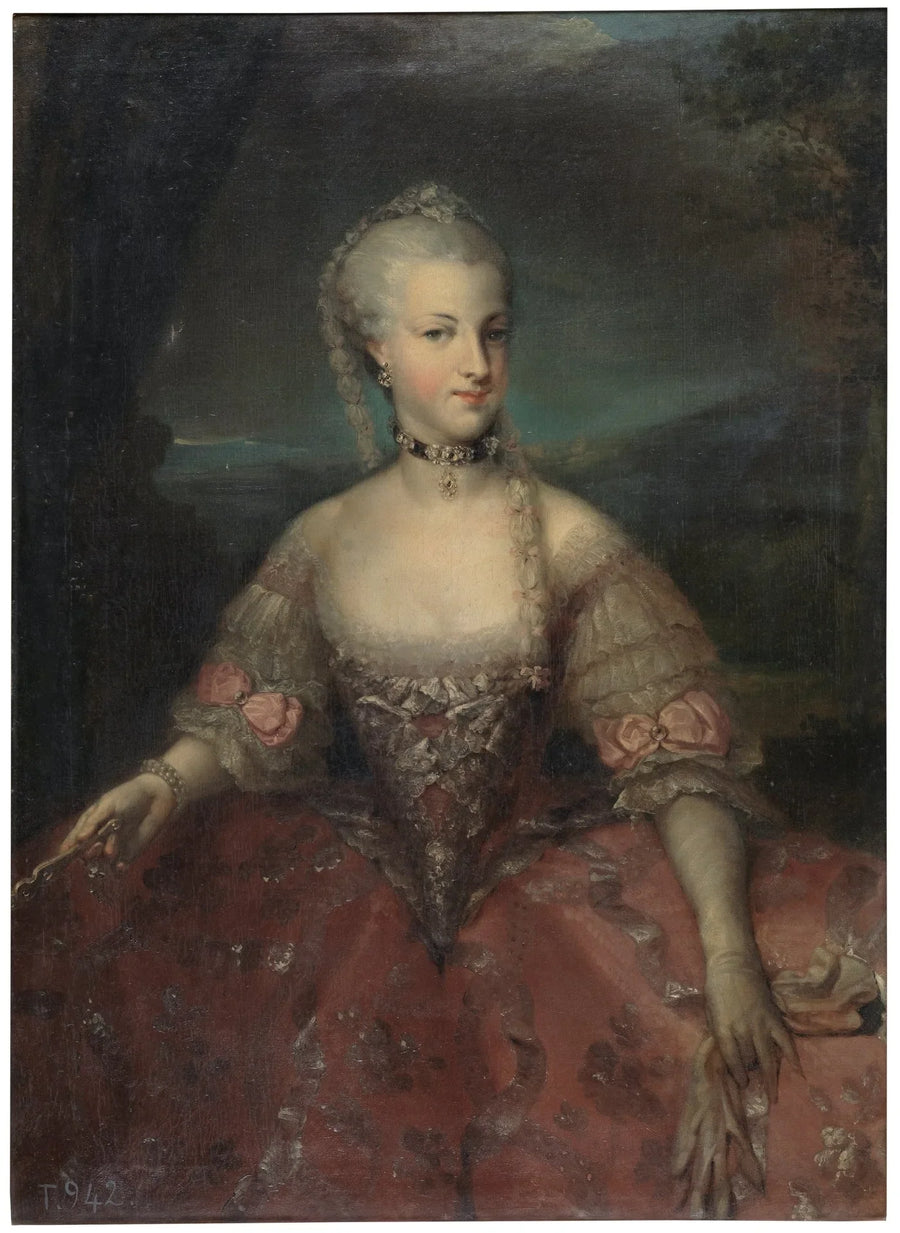Marie-Caroline de Habsbourg-Lorraine, rainha de Nápoles - Anton Raphael Mengs