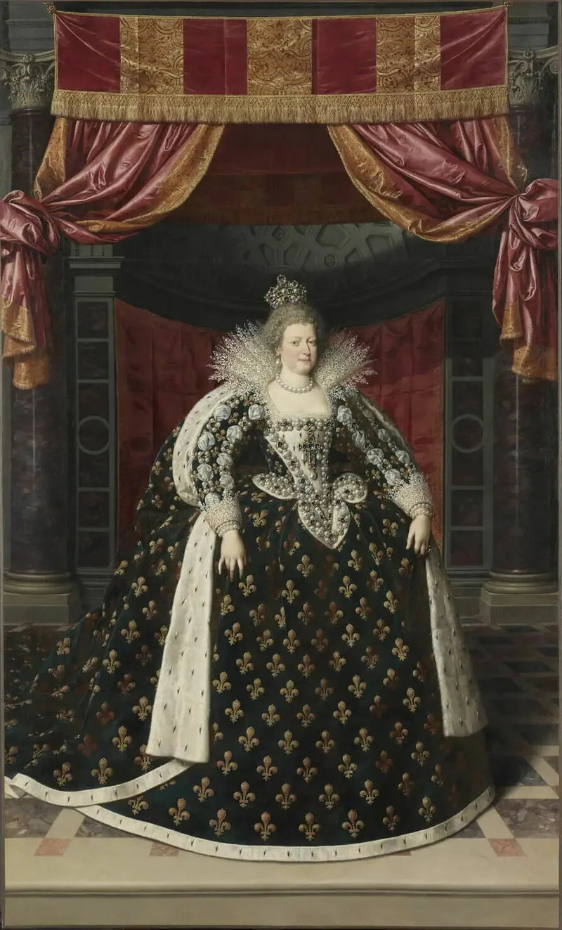 Maria de Médici, rainha da França - Frans Pourbus, o Jovem