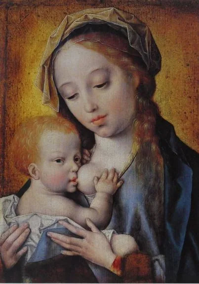 Marie grávida - Joos van Cleve