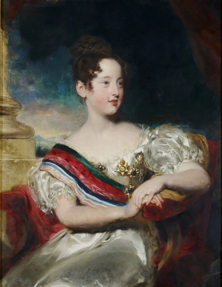 Marie II, rainha de Portugal (1819-1853) - Thomas Lawrence