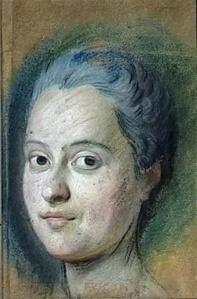 Marie-Josèphe de Saxe, duquesa de França (1731-1767) - Maurice-Quentin de La Tour