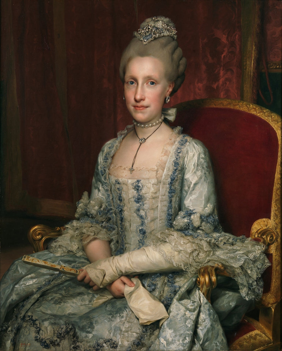 Marie-Louise da Espanha, grande duquesa da Toscana - Anton Raphael Mengs