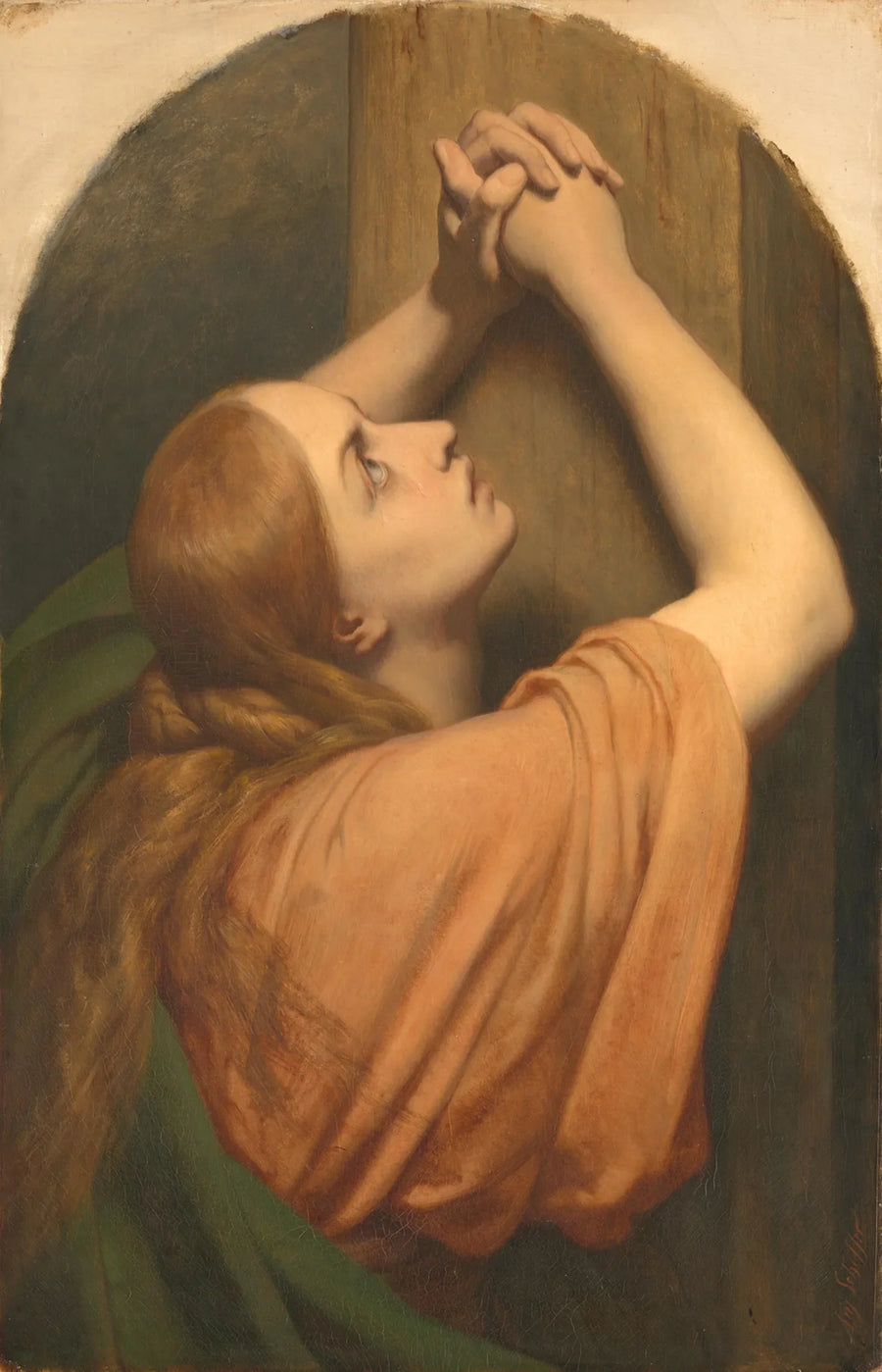 Maria Madalena aos pés da cruz - Ary Scheffer