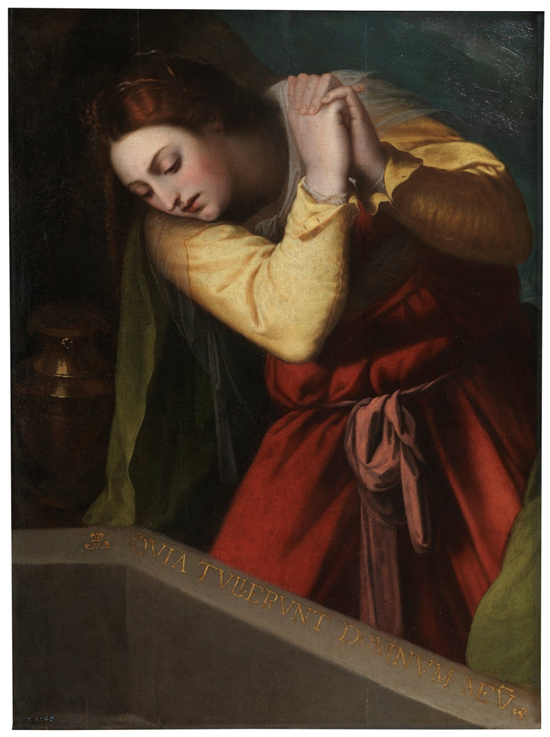 Marie-Madeleine diante do túmulo de Cristo - Francisco Ribalta