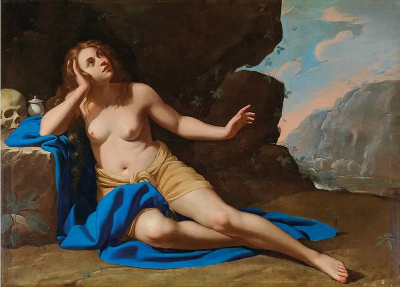 Maria Madalena em êxtase - Artemisia Gentileschi