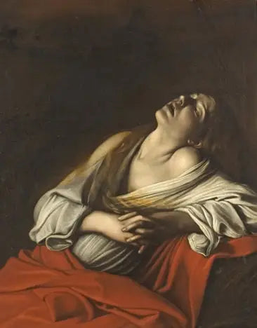 Maria Madalena em êxtase - Caravaggio