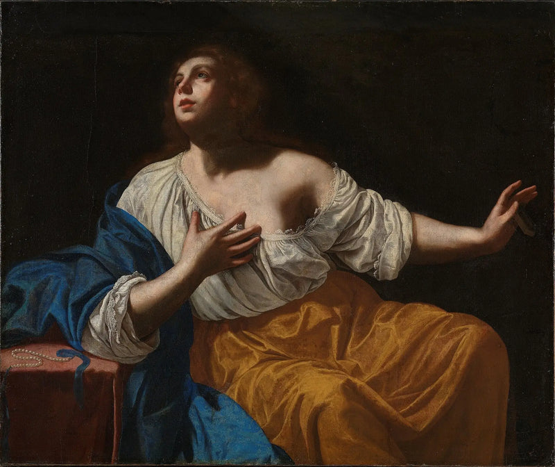 Maria Madalena Penitente - Artemisia Gentileschi
