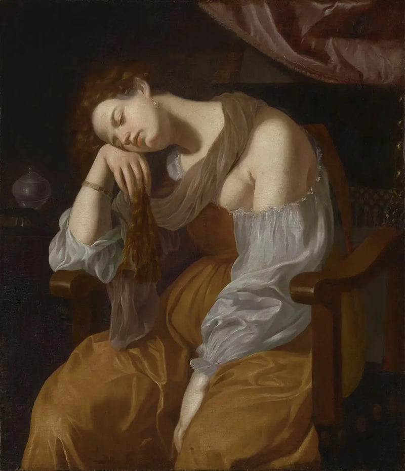 Maria Madalena Penitente - Artemisia Gentileschi