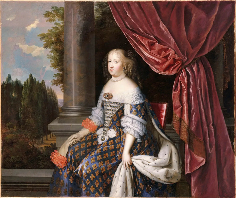 Marie-Thérèse d'Autriche, Rainha da França (1638-1683) - Jean Nocret